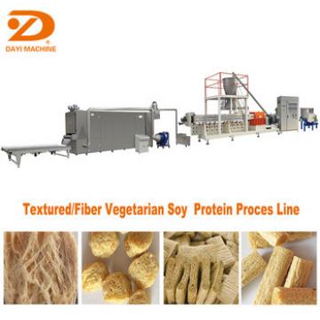 Dayi Automatic Fibre Textured Soya Nuggets Chunk Protein TVP TSP Extruder Making Machine Production Line