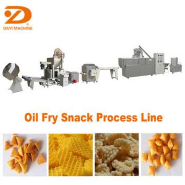 Dayi China salad crispy snack making machinery salad fried snacks extrusion processing line