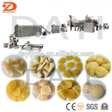 3d fried pellet snacks making processing machinery