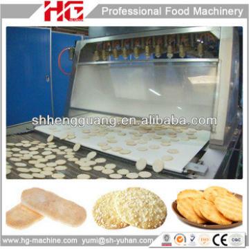 12ton/day gas oven sweet rice cracker equipment