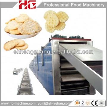 Fully automatic rice cracker processing line