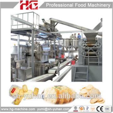 250 Kg per hour easy operation Rice cracker making machine