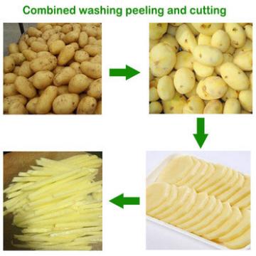 industrial automatic potato chips french fries making machines