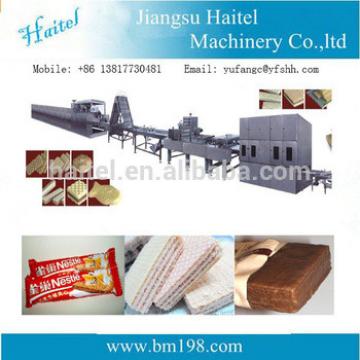 Chocolate Processing Machine / Chocolate Making Machine Wafer Biscuit Production Line