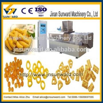 High quality snack food equipment food production machine, snack food machine, corn snack line