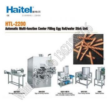 Shanghai Automatic Egg roll making machine / waffer roll biscuit production line