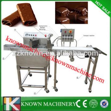 Discount supply 8kg small chocolate enrober line chocolate bar machine