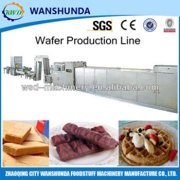 Hollow wafer biscuit production line