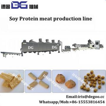 High Moisture Dry Soy Flakes Protein Food Meat Manufacturing Line Jinan DG