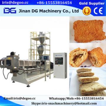 Textured soya bean protein extruder equipment /processing plant made in China Jinan DG machinery