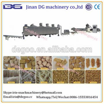 Automatic soy artificial protein meat making extruder machines