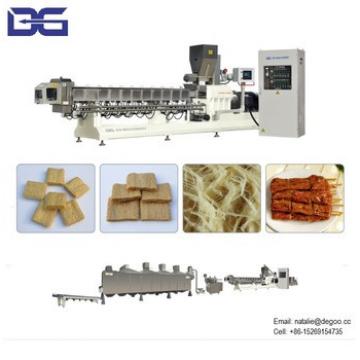 Meat like structure soya chunks products making machine