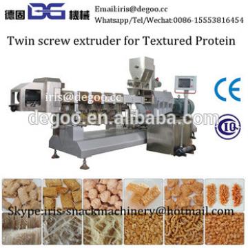 Twin screw extruder for TVP TSP Textured soy protein with CE ISO certificated