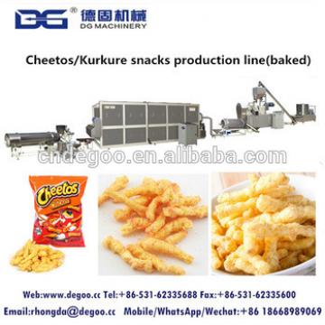 China full automatic cheetos food making machine fried nik naks cheetos kurkure machine manufacturing