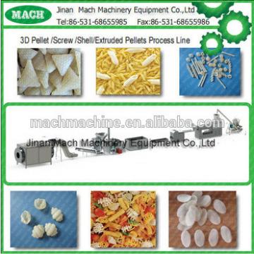 Hot Sale Extruded Fried Crispy Bugles 3D Pellet Snack Machine