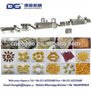 Economic sala bugle fried snacks food production line fried wheat flour making plant