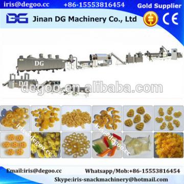 Fried Corn chips flour snacks pellet production line