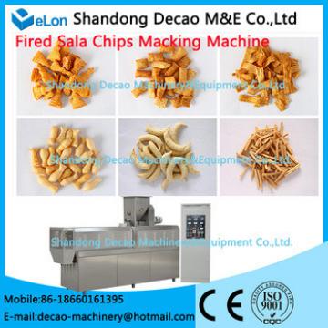 high quality 2016 crispy sala snacks food chips/bugles/sticks making machine