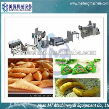 Extruded Crispy Fried Flour Bugles Snacks Machine