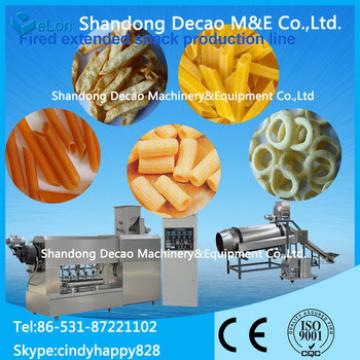 automatic stainless steel bugles snacks making machine factory