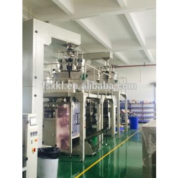 full automatic puff food snacks chips weighting and packing machine