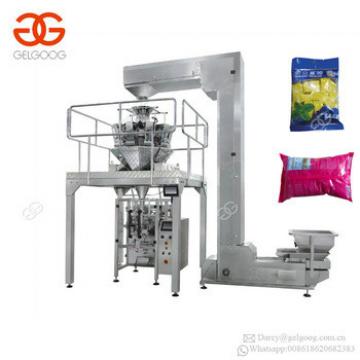 Multi Head Combination Scale Weigher Production Line Vertical Form Fill Seal Snack Food Weighing Packing Machine