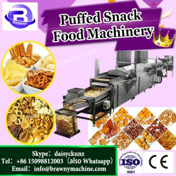 Customized stainlss steel automatic puffed corn snacks machine, snack food machine