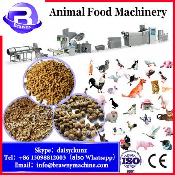 Small single screw poultry feed machine / Manual dry dog food making machine