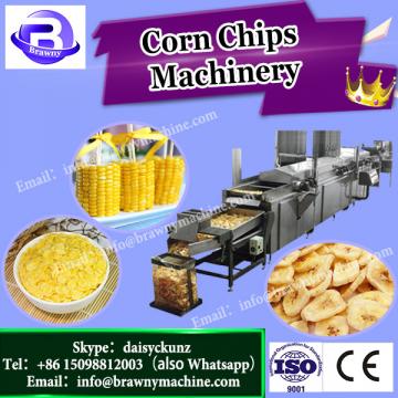 double screw Crispy chip fried Flour food extruder making machine