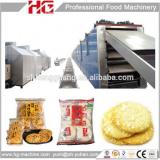 250Kg per hour gas Rice biscuit production line