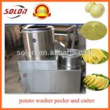 High quality potato french fry cutter machine/potato chip slicer for sale