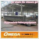 food machinery conveyor belt electric baking tunnel oven for production line