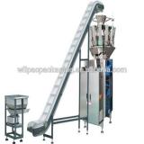 China CE high speed 14 heads weigher and pillow bag packing VFFS machine for 200g almond snack with OEM service