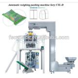 Automatic weighing gusset bag of cripsy snacks packing machine
