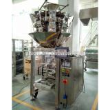 Automatic food pouch packing filling machine, low cost potato chips snack sugar sachet packing machine